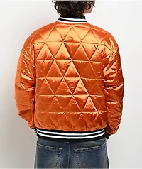 HUF Back 2 Black & Orange Reversible Bomber Jacket