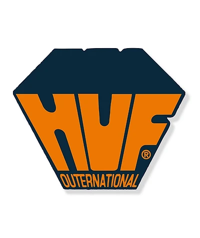 HUF Big Block Sticker