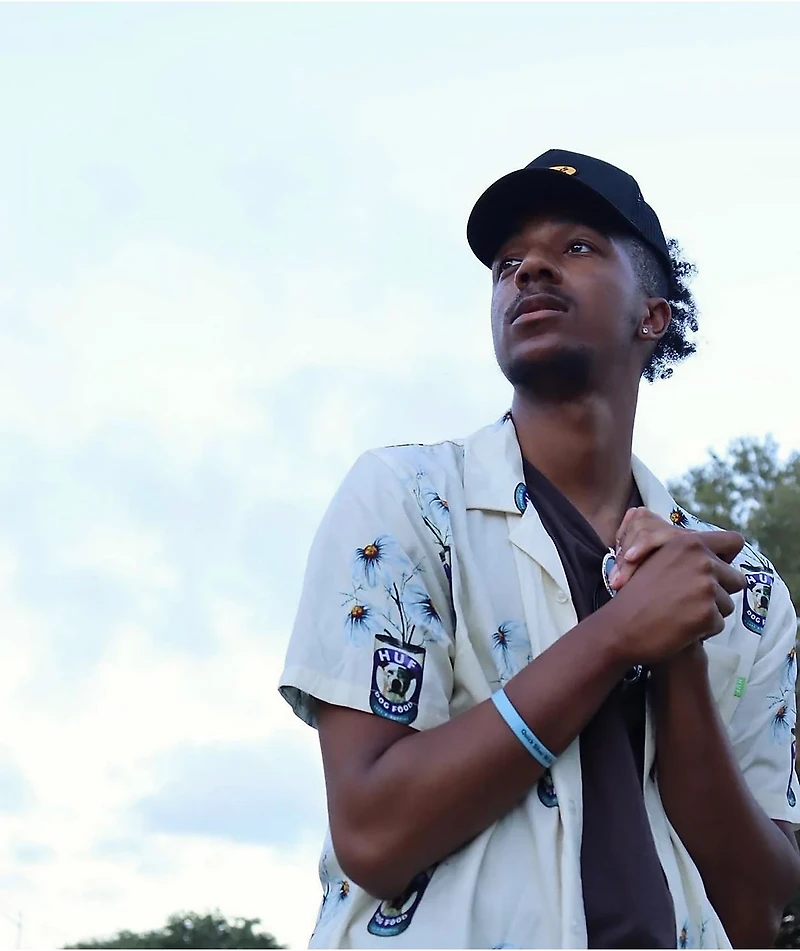 HUF Canned Off White Resort Shirt
