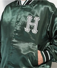 HUF Crackerjack Green Baseball Jacket