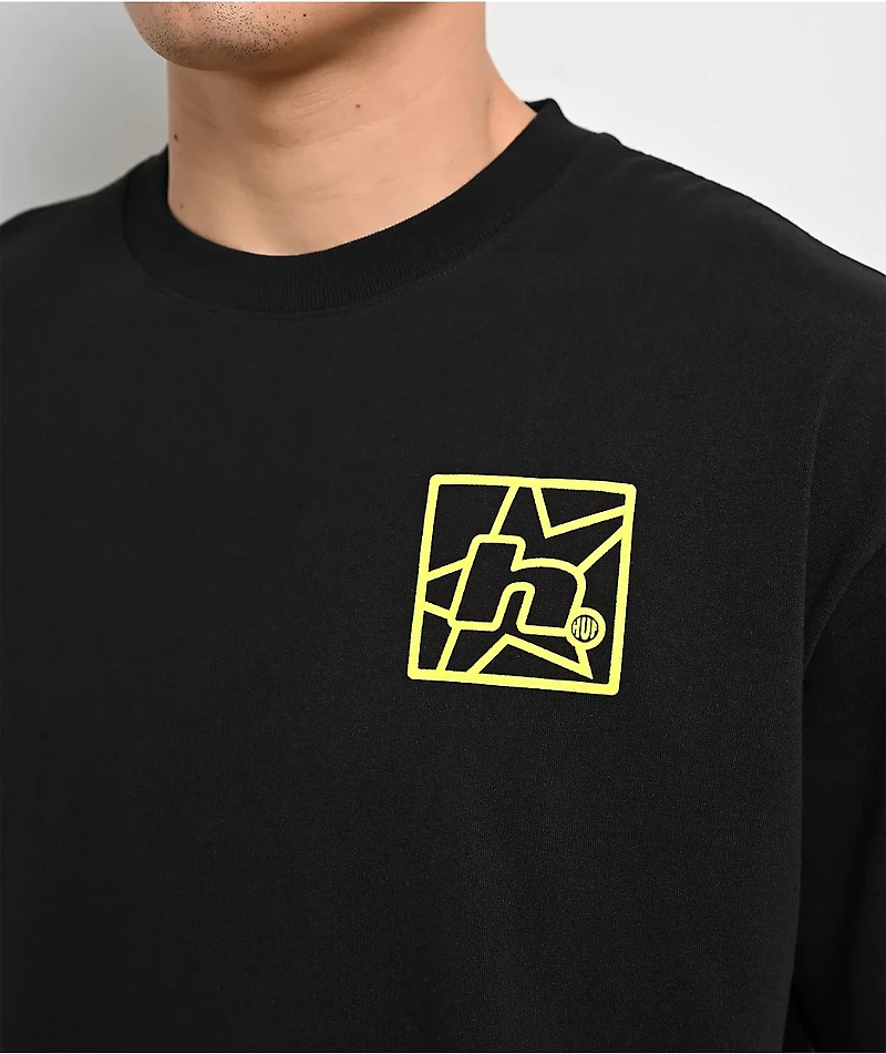 HUF Cyberpunk Black T-Shirt