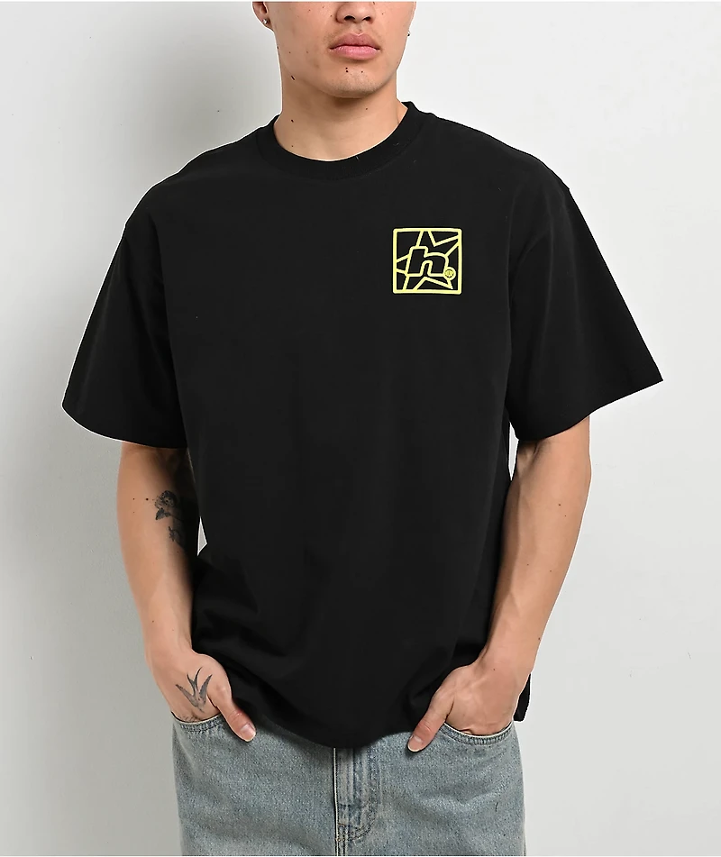 HUF Cyberpunk Black T-Shirt