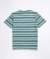 HUF Daisy Stripe Sage T-Shirt