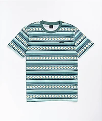 HUF Daisy Stripe Sage T-Shirt