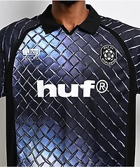 HUF Diamond Plate Black Soccer Jersey