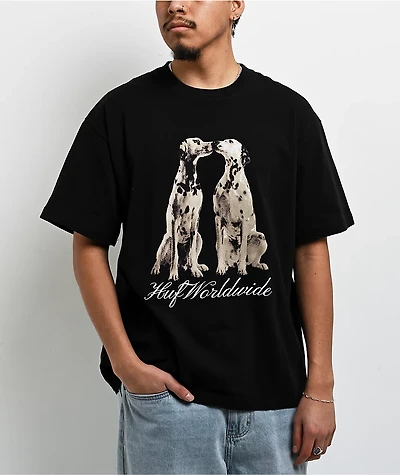 HUF Dogged Black T-Shirt