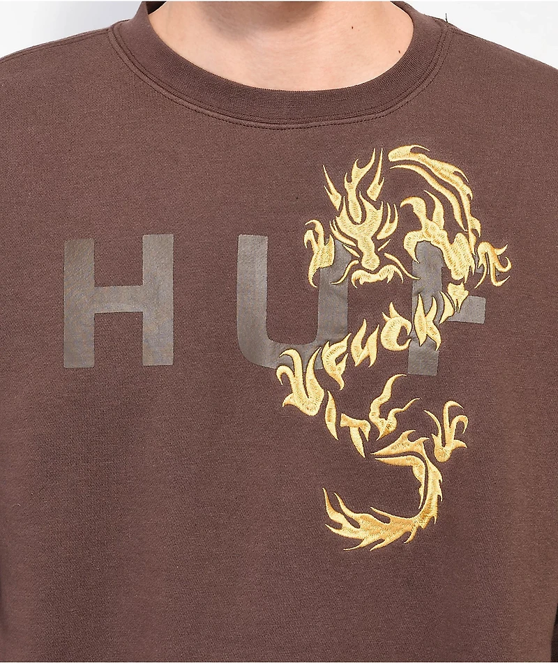 HUF Dragon Coffee Crewneck Sweatshirt