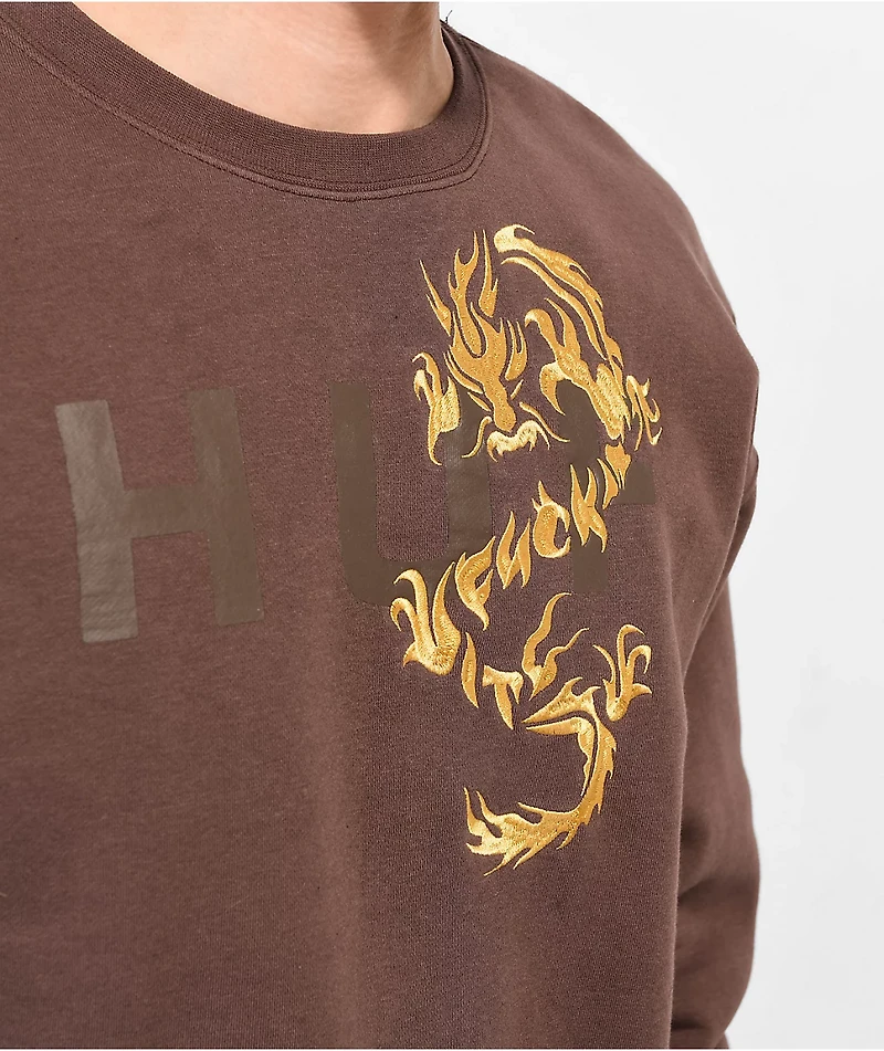 HUF Dragon Coffee Crewneck Sweatshirt