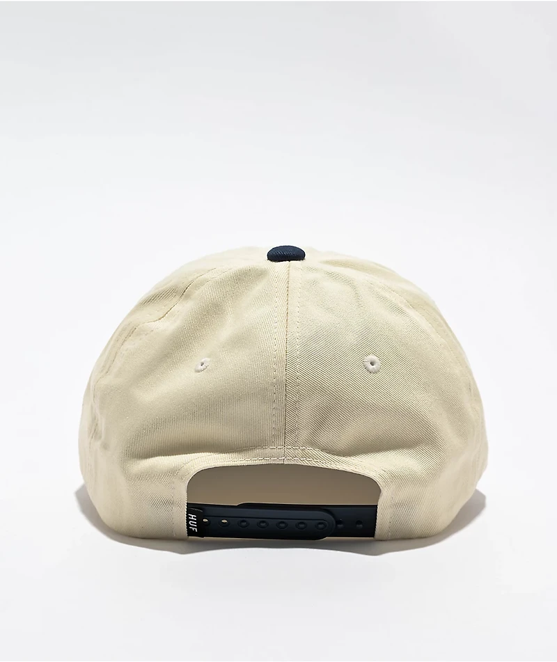 HUF Enlightenment Natural & Blue Snapback Hat