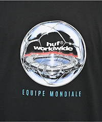 HUF Equipe Mondiale Black T-Shirt