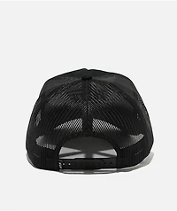 HUF Exhaust Black Trucker Hat