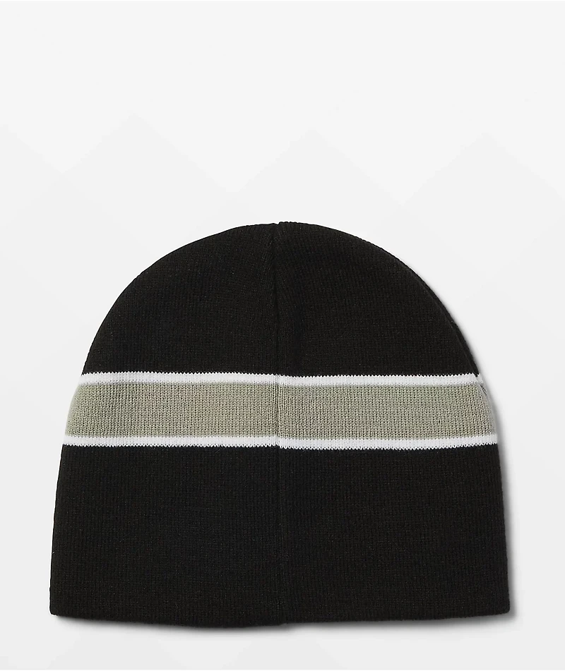 HUF Frequency Black Skully Beanie