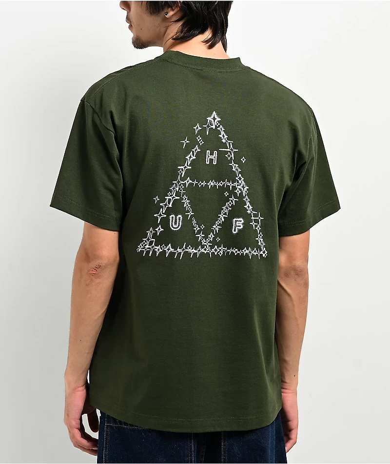 HUF Gleam Hunter Green T-Shirt