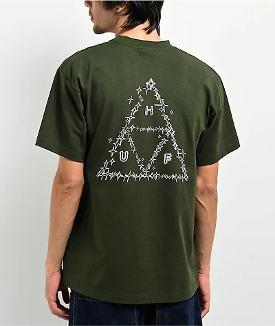 HUF Gleam Hunter Green T-Shirt