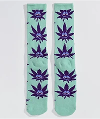 HUF Green Buddy Mint Crew Socks