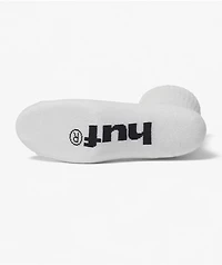 HUF Green Buddy White Crew Socks