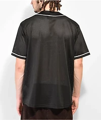 HUF Harlem Black Baseball Jersey
