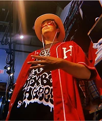 HUF Harlem Red Baseball Jersey