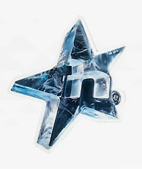 HUF Ice Star Blue Sticker