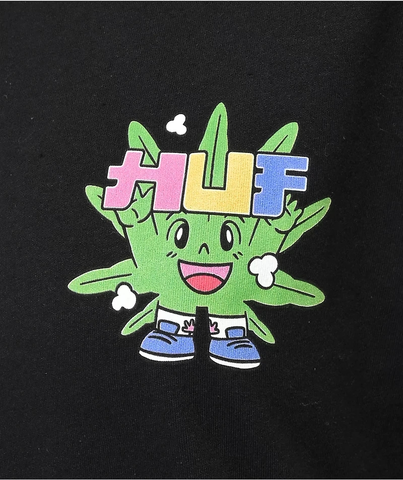 HUF Kawaii Buddies Black T-Shirt