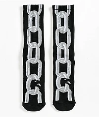 HUF Linked Black Crew Socks