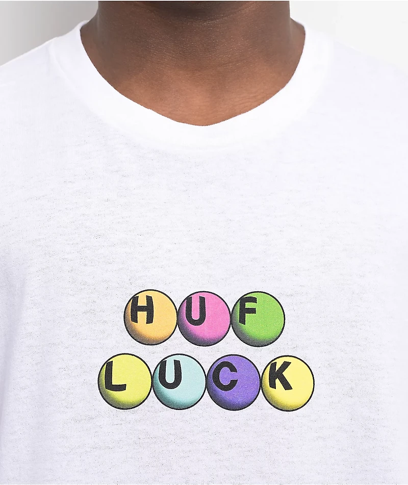HUF Lucky White T-Shirt