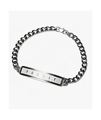 HUF Mini ID Silver Bracelet