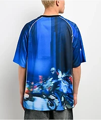 HUF Motion Blue Soccer Jersey