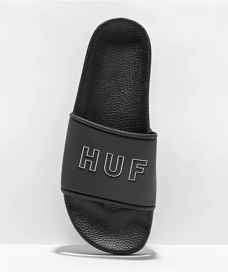 HUF OG Black Slide Sandals