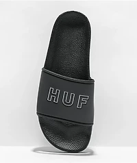 HUF OG Black Slide Sandals