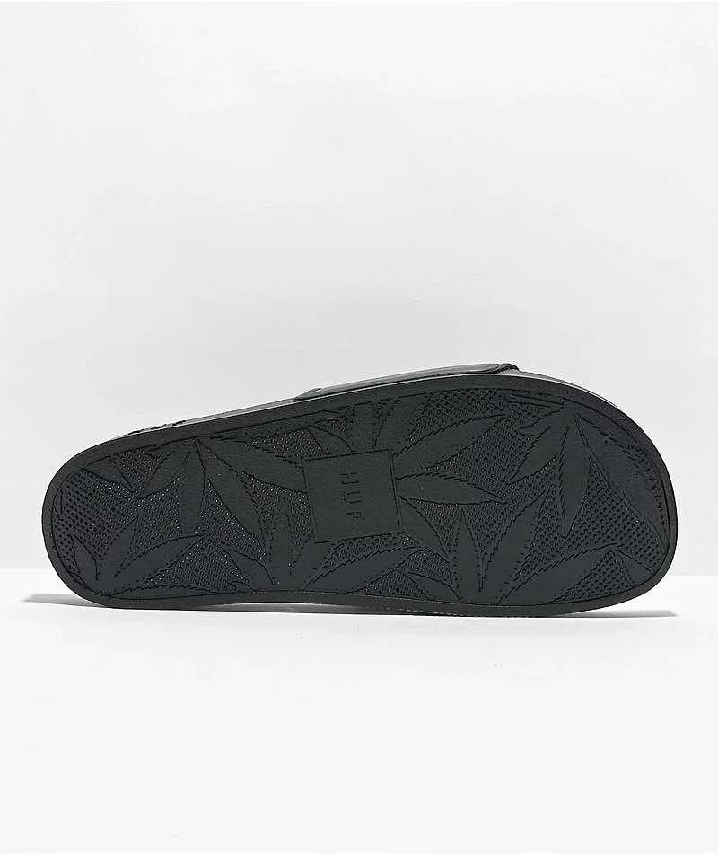 HUF OG Black Slide Sandals