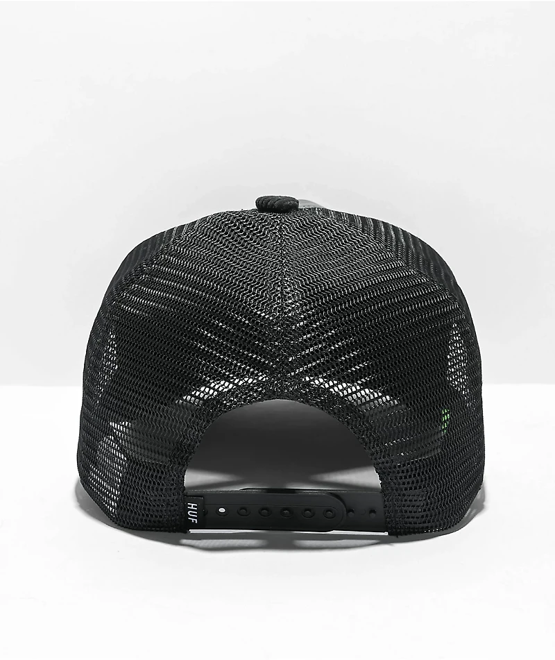HUF Old Town Black Trucker Hat