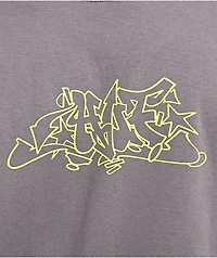 HUF Outlines Light Plum T-Shirt