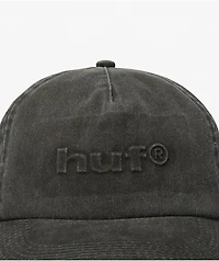 HUF Pacific Black Wash Snapback Hat