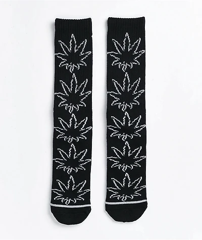 HUF Plantlife Always Open Black Crew