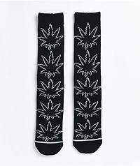 HUF Plantlife Always Open Black Crew