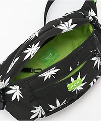 HUF Plantlife Black & White Fanny Pack