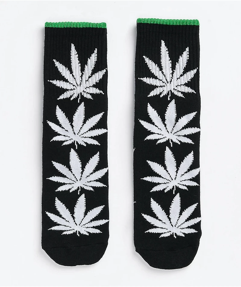 HUF Plantlife Black Quarter Sock