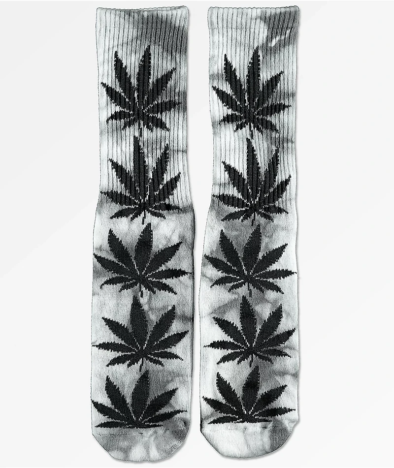 HUF Plantlife Grey Tie Dye Crew Socks