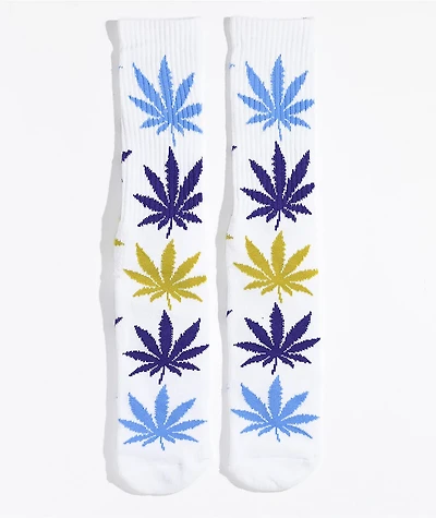HUF Plantlife Highlight White Crew Socks