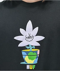 HUF Potted Black T-Shirt