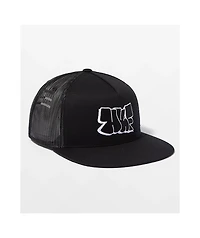 HUF Remio Wavy Black Trucker Hat