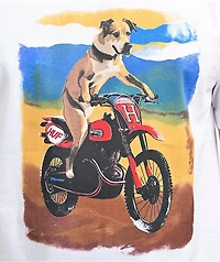 HUF Road Dog White T-Shirt
