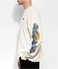 HUF Rogue Waves Bones Long Sleeve T-Shirt