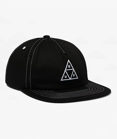 HUF Set Black Snapback Hat
