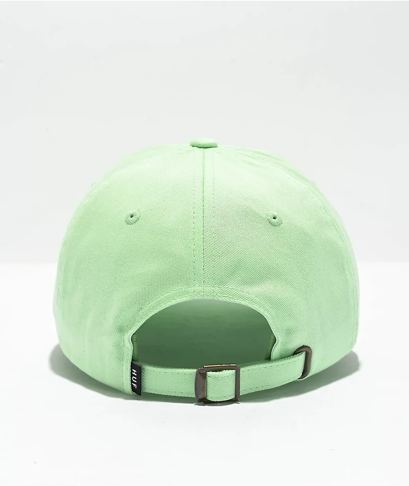 HUF Set Green Strapback Hat
