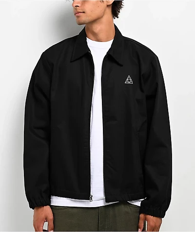 HUF Set Tripple Triangle Black Shop Jacket