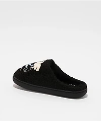 HUF Snow Angel Black Fuzzy Slippers