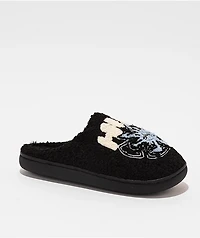 HUF Snow Angel Black Fuzzy Slippers