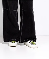 HUF Snow Angel White Fuzzy Slippers